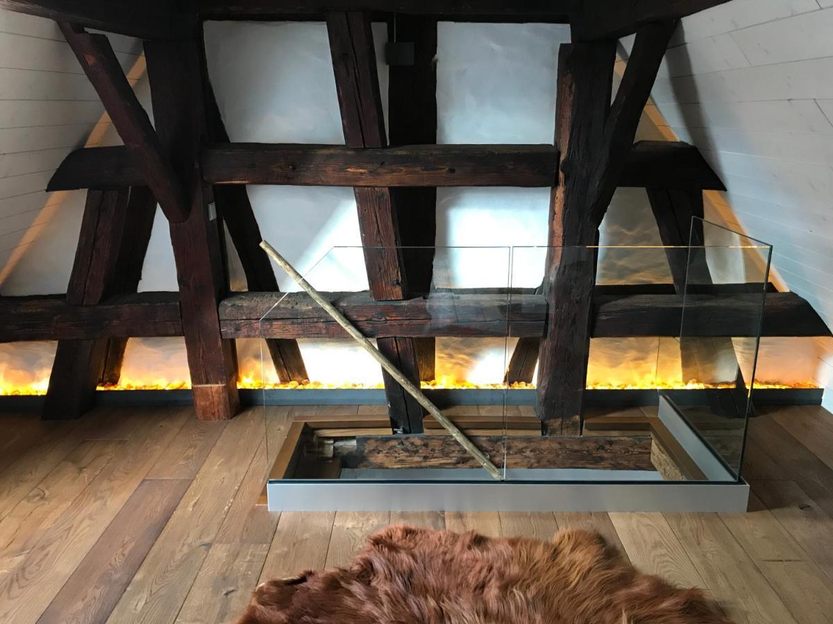 Historisches Tageloehnerhaus Villa Geisingen Luaran gambar